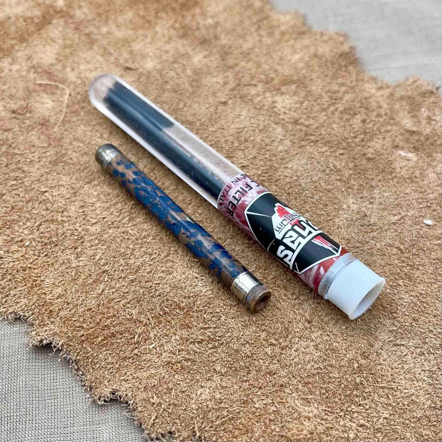 NEW - Clay Filter Tip with Flowers and Platinum (tube)