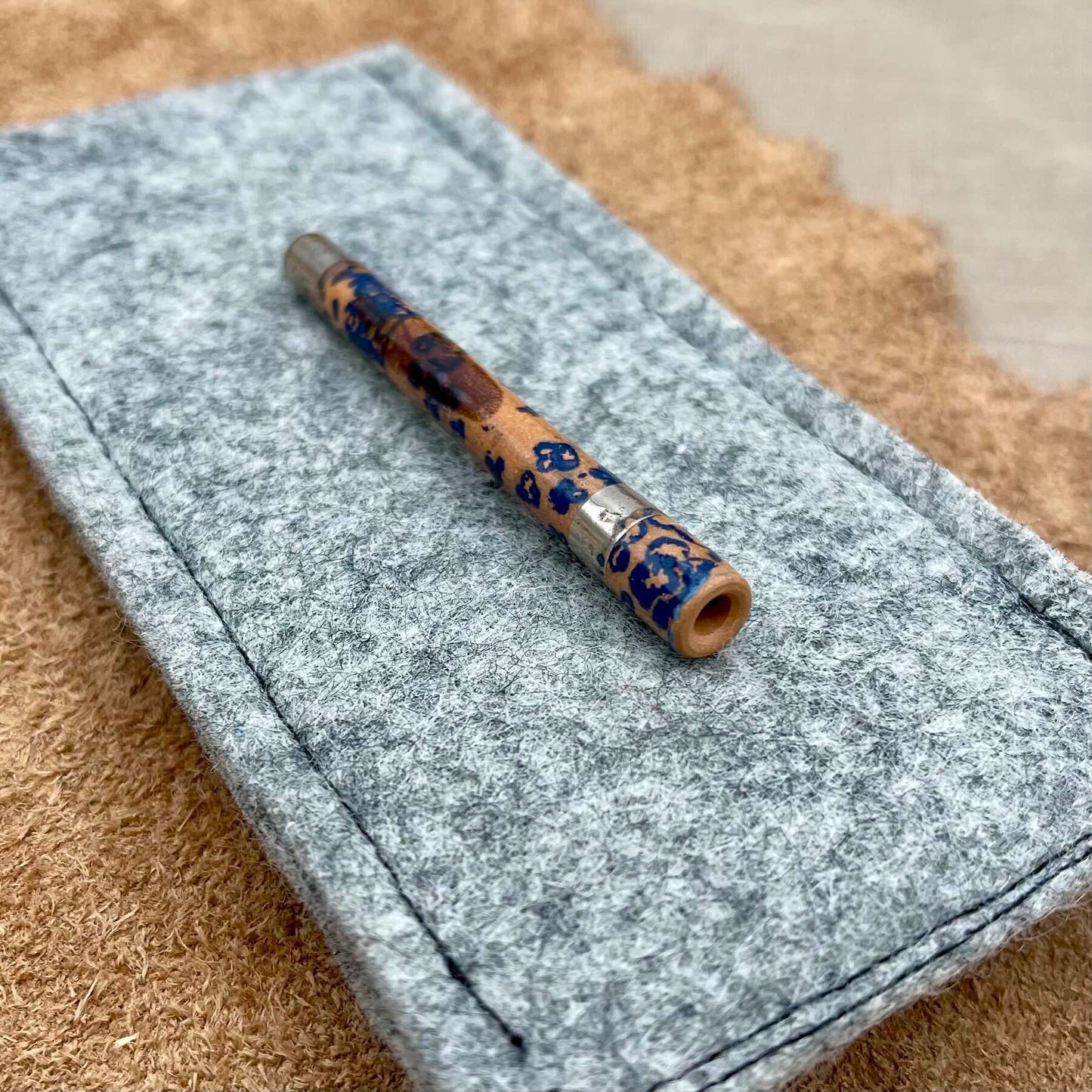 NEW - Clay Filter Tip with Flower Print and Platinum (tube)