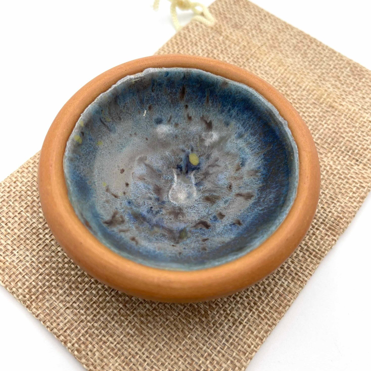 Clay Mixing Bowl Green Star