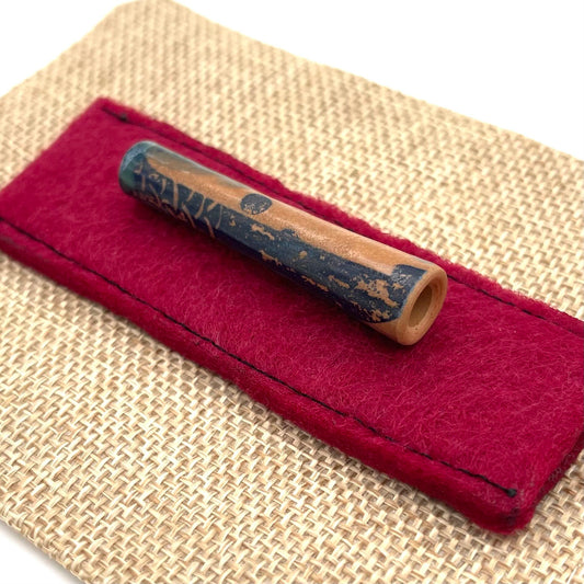 Joint Holder (small) blue glaze