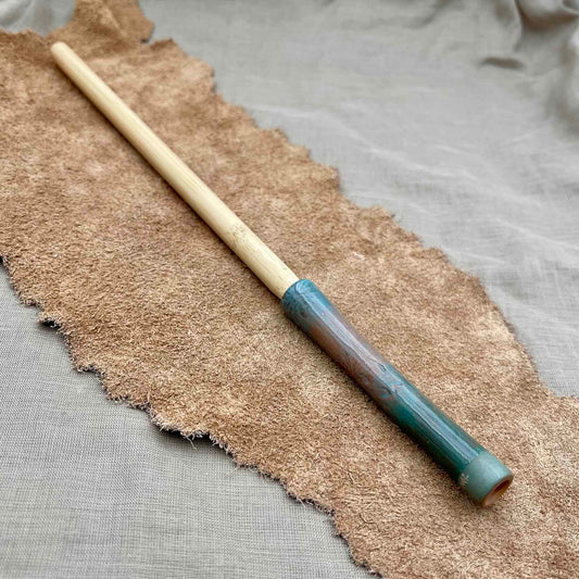 NEW - Sebsi Style One Hitter Pipe (Earth Green)