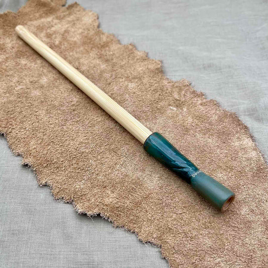 NEW - Sebsi Style One Hitter Pipe (Forest Green)