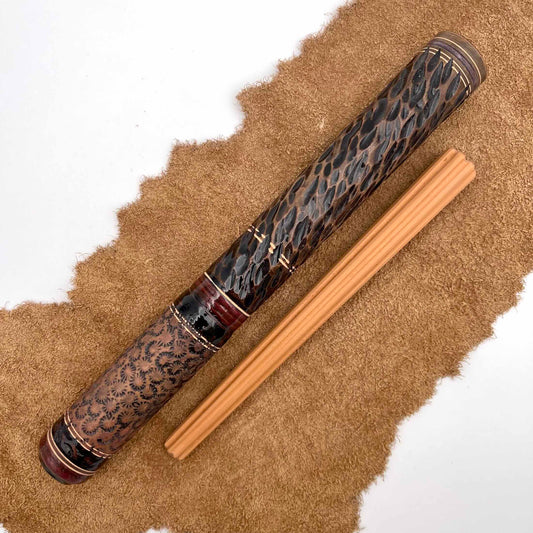 NEW - Long Hand Carved Classic with Big Bowl