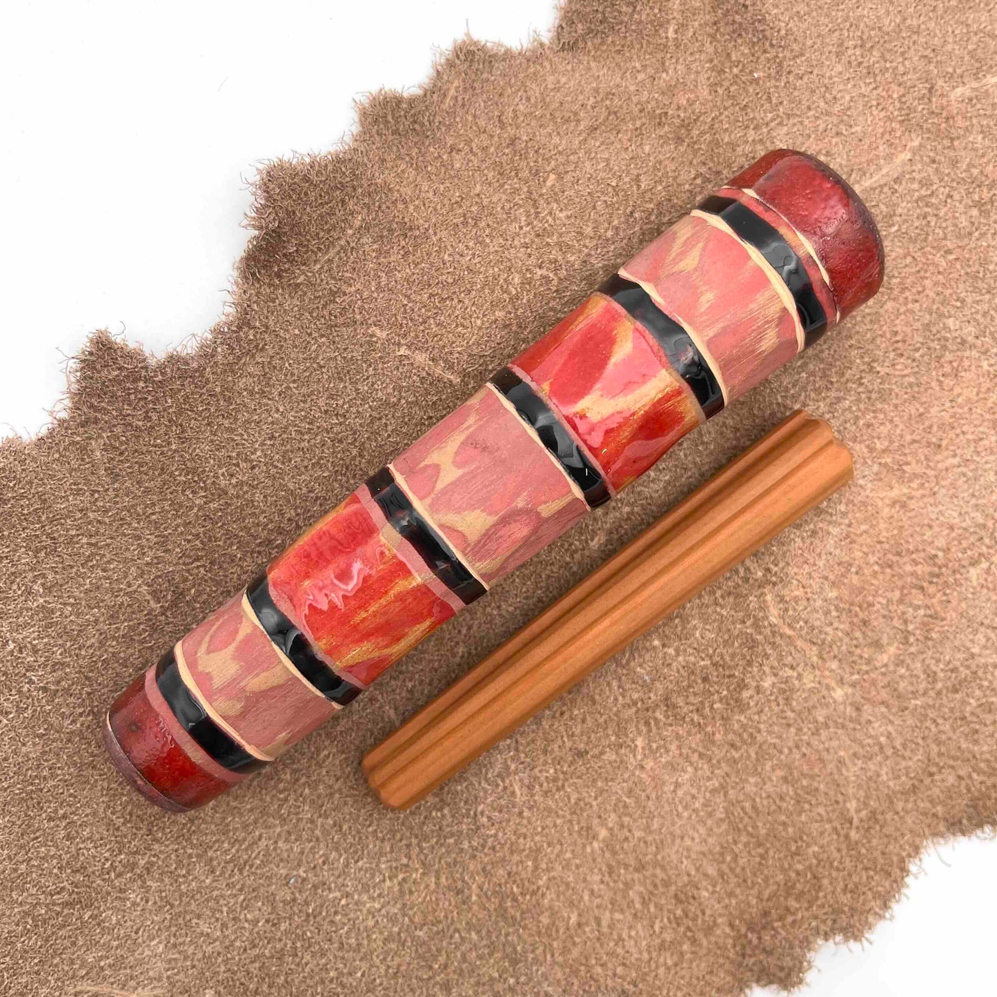 NEW - Pocket Rocket with Red Glaze
