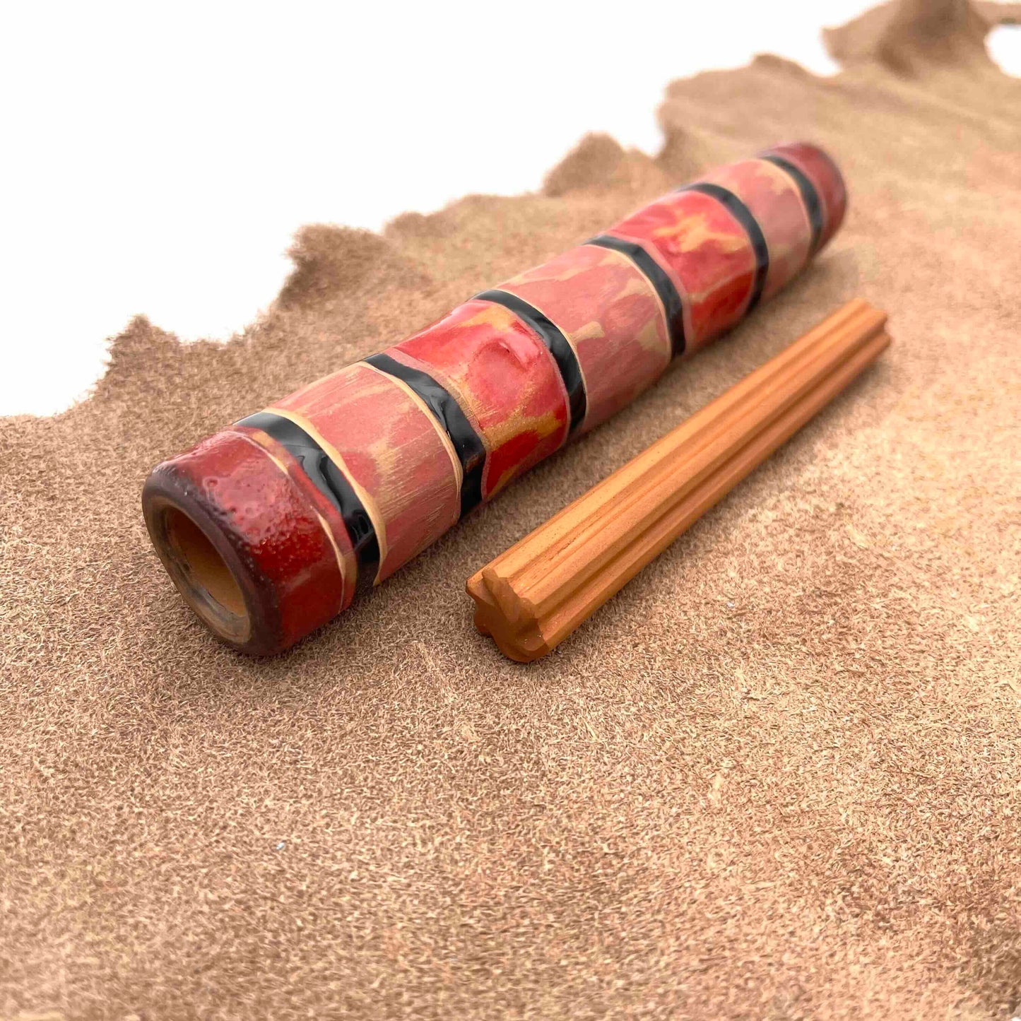 NEW - Pocket Rocket with Red Glaze