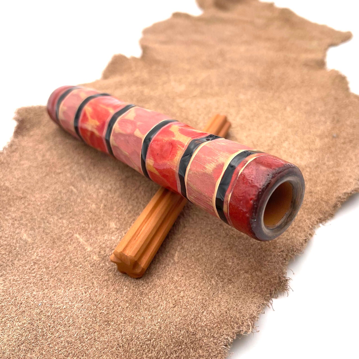 NEW - Pocket Rocket with Red Glaze
